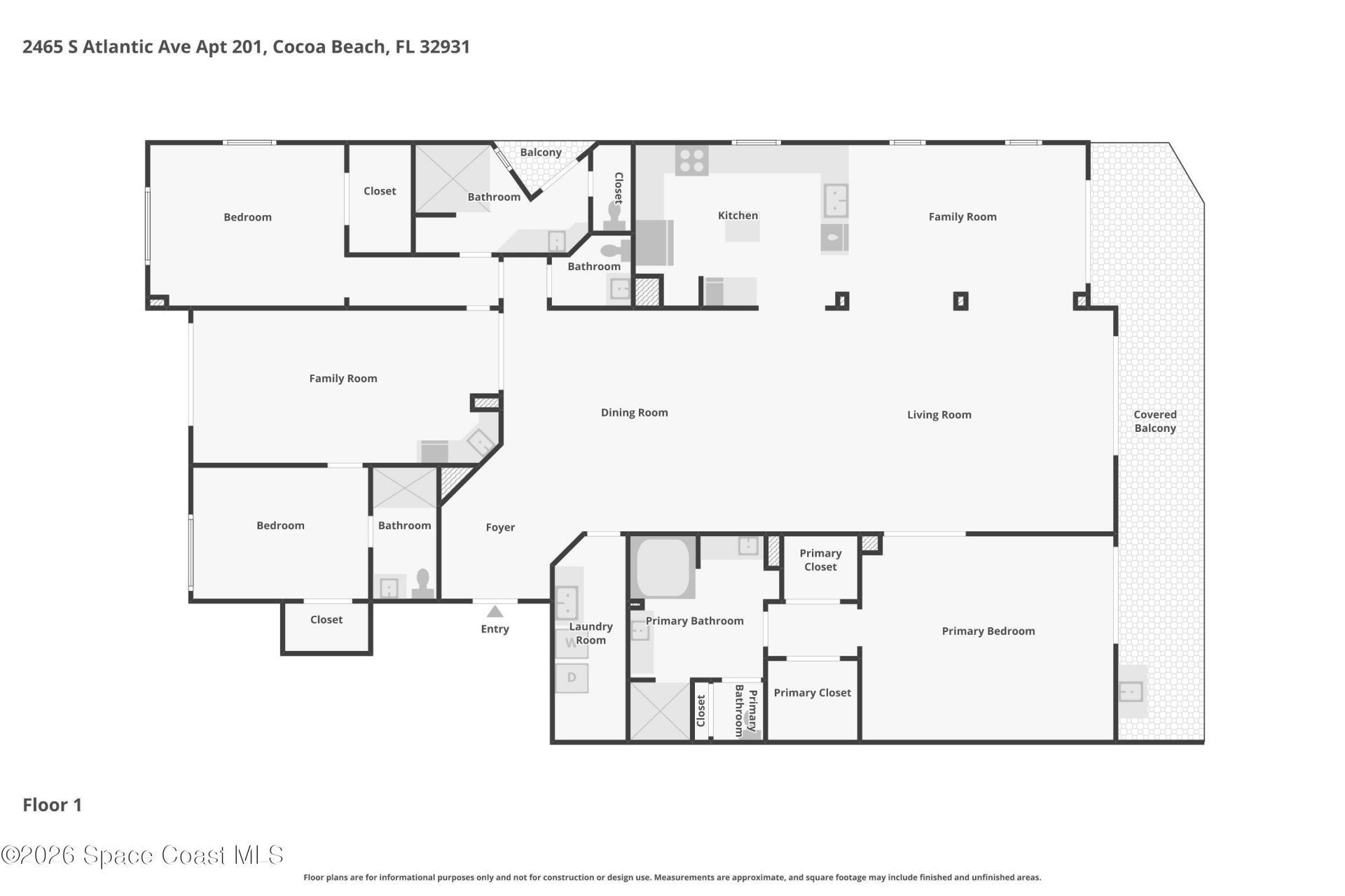 2465 S Atlantic Avenue, Unit 201, Cocoa Beach, FL 32931 Photo