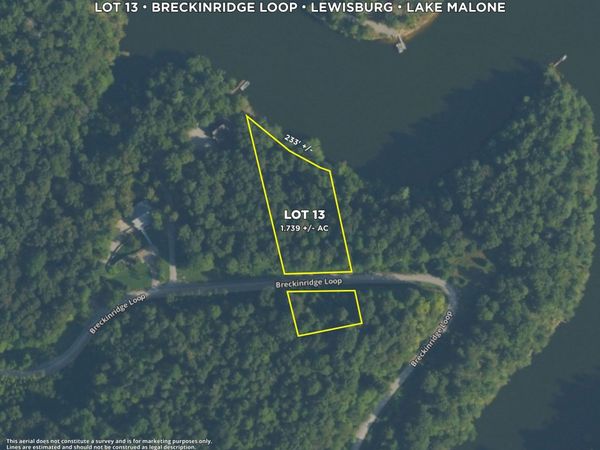 0 Breckinridge Loop , Unit Lot 13, Lewisburg, KY 42256