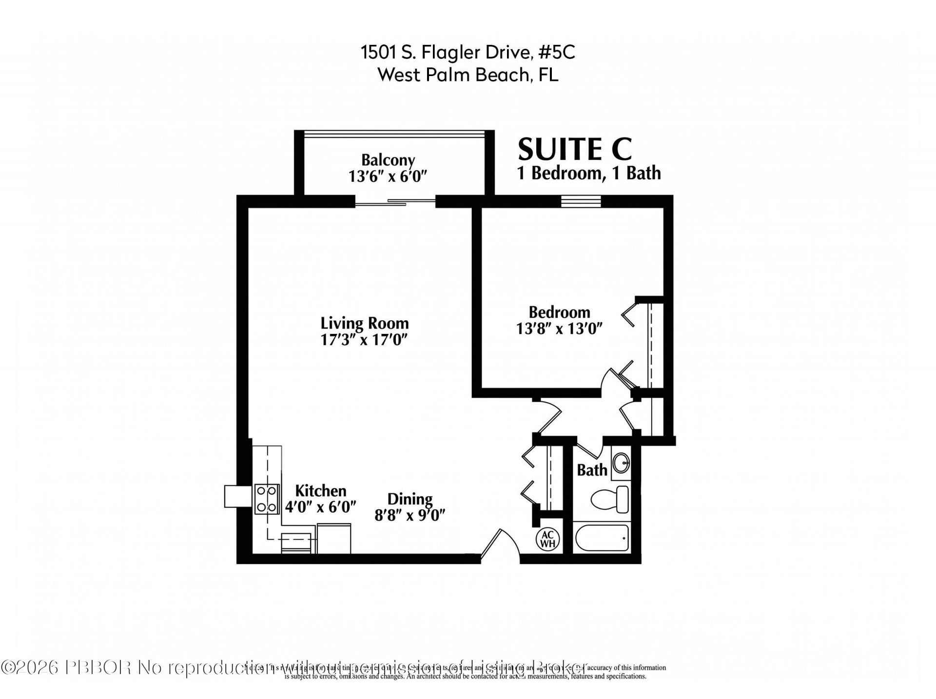 1501 S Flagler Drive, Unit 5C, West Palm Beach, FL 33401 Photo