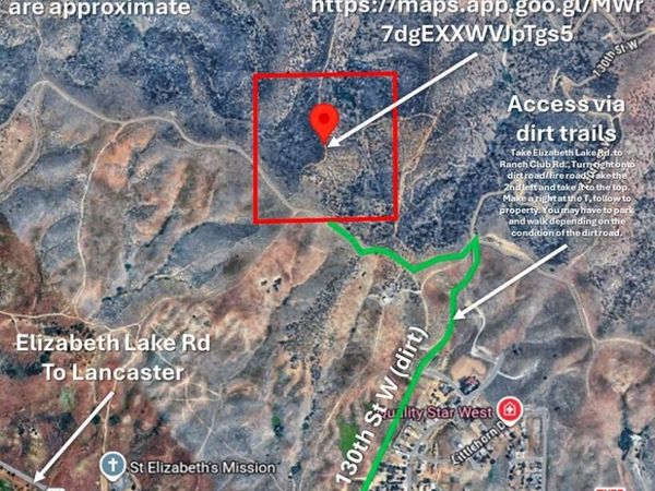 0 VAC Leadhill Drive, Leona Valley, CA 93551