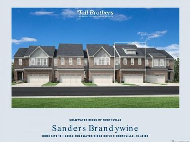 49554 Coldwater Ridge Drive, Northville Twp, MI 48168