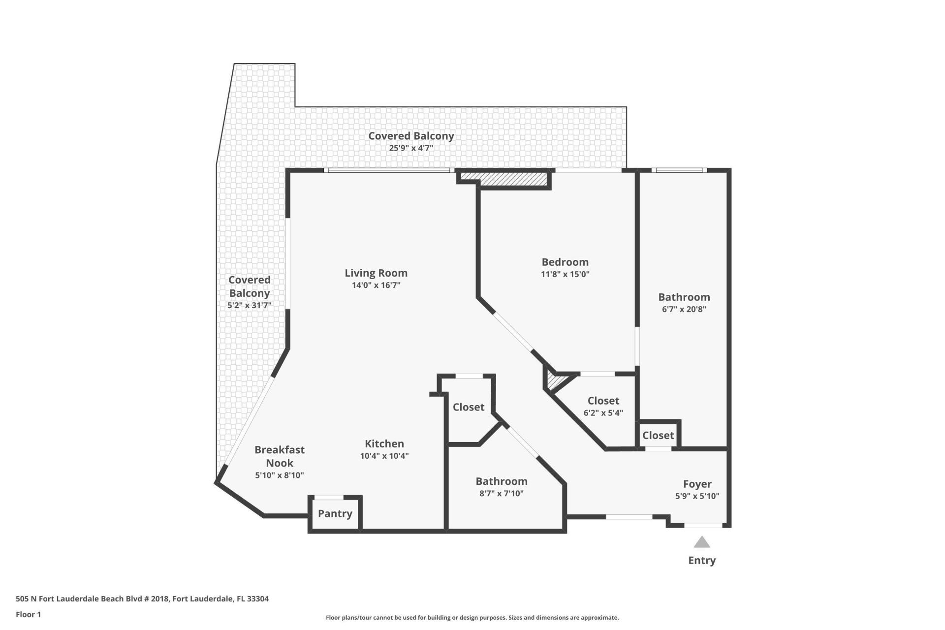 505 N Fort Lauderdale Beach Boulevard, Unit 2018, Fort Lauderdale, FL 33304 Photo