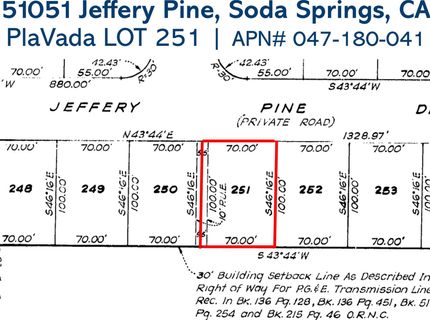 51051 Jeffery Pine Drive, Soda Springs, CA 95728 Photo