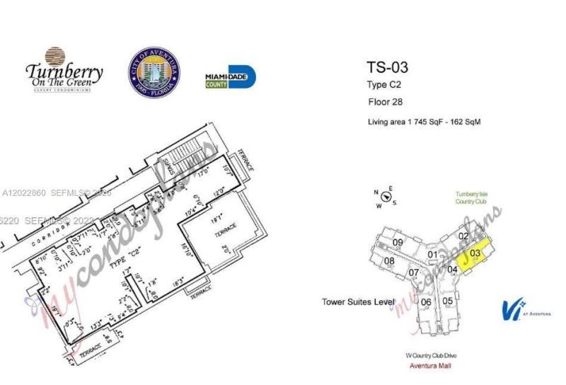 19501 W Country Club Dr, Unit TS-03, Aventura, FL 33180 Photo