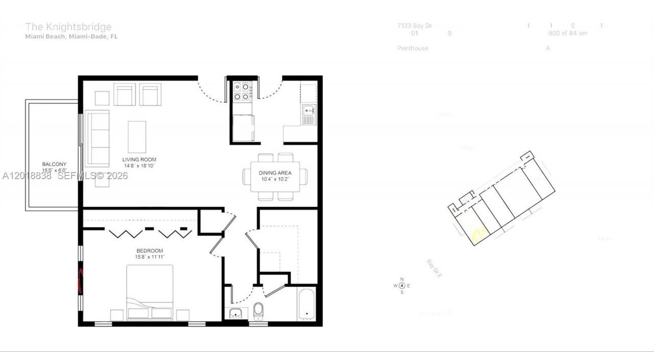 7133 Bay Dr , Unit PH-1, Miami Beach, FL 33141 Photo