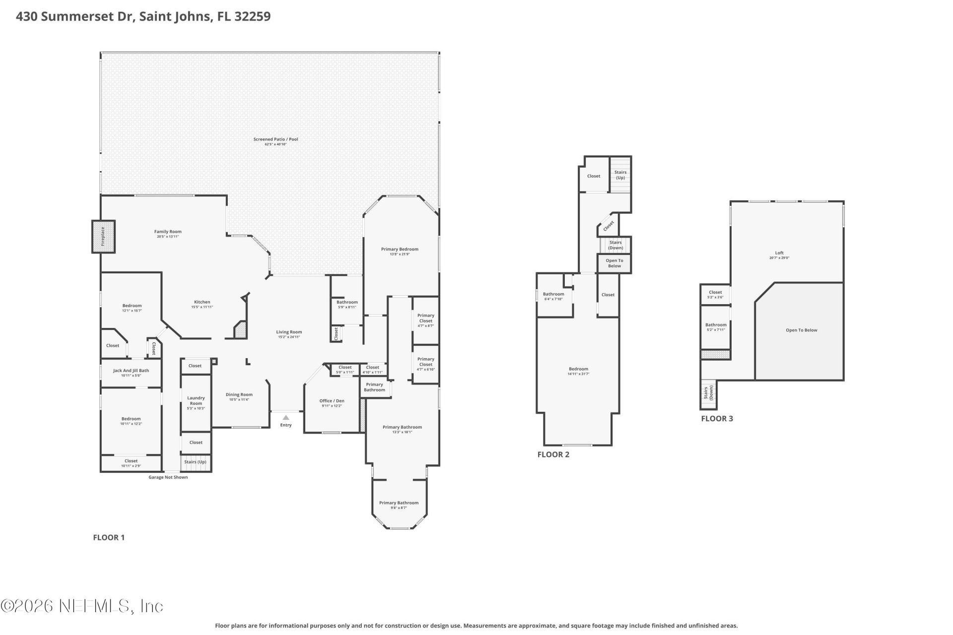 430 Summerset Drive, Saint Johns, FL 32259 Photo