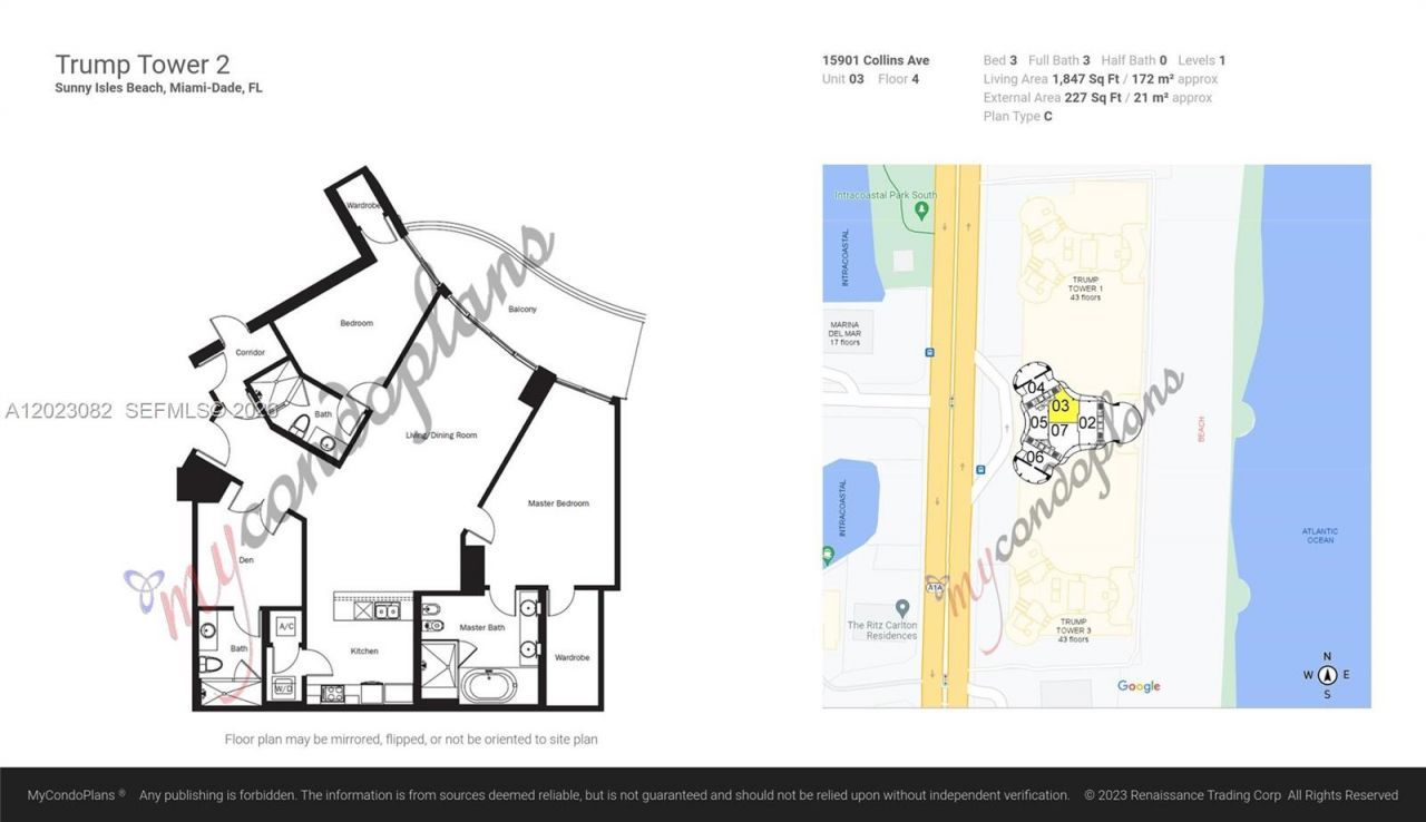 15901 Collins Ave , Unit 403, Sunny Isles Beach, FL 33160 Photo