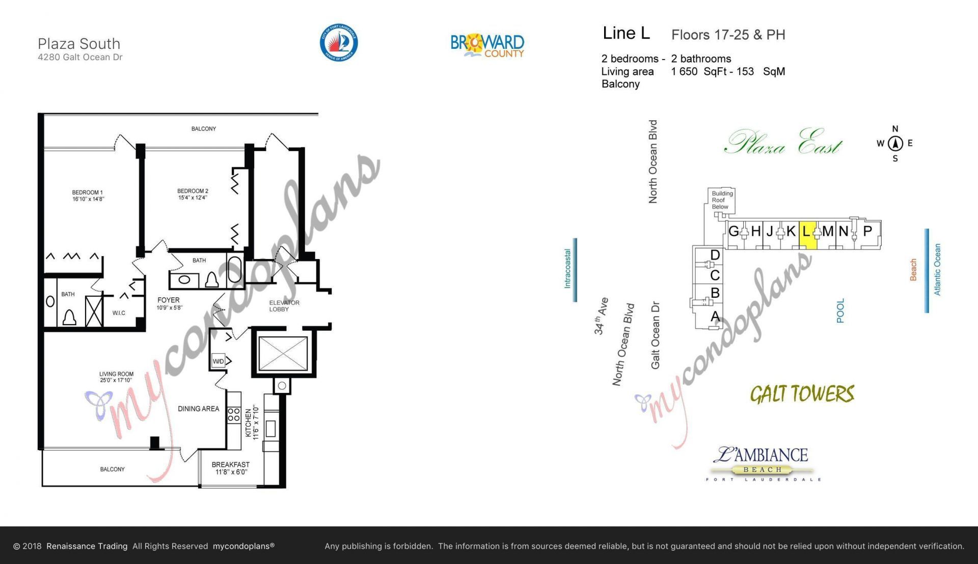 4280 Galt Ocean Drive, Unit Ph L, Fort Lauderdale, FL 33308 Photo