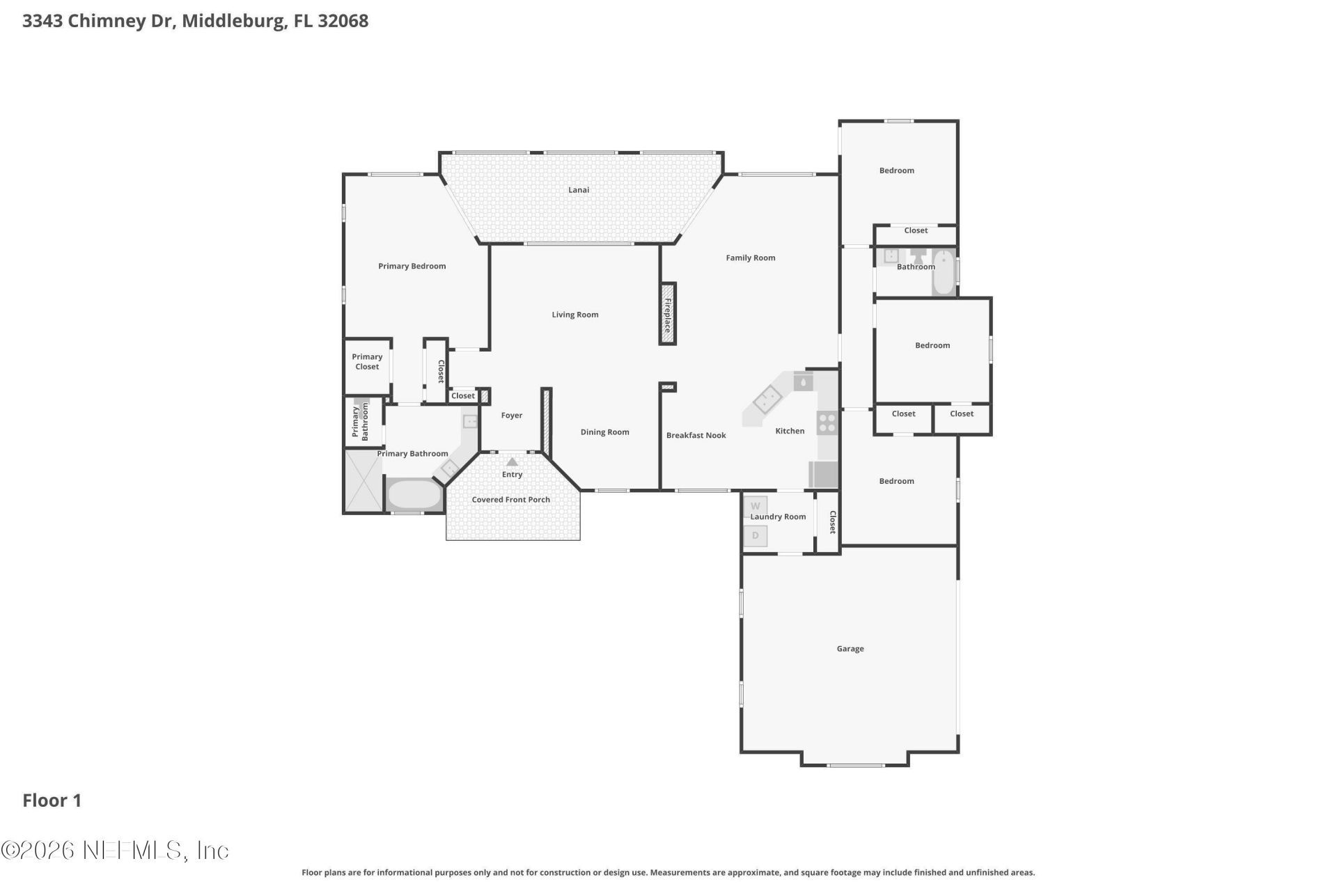 3343 Chimney Drive, Middleburg, FL 32068 Photo