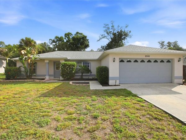 2506 SAHARA LANE , NORTH PORT, FL 34286