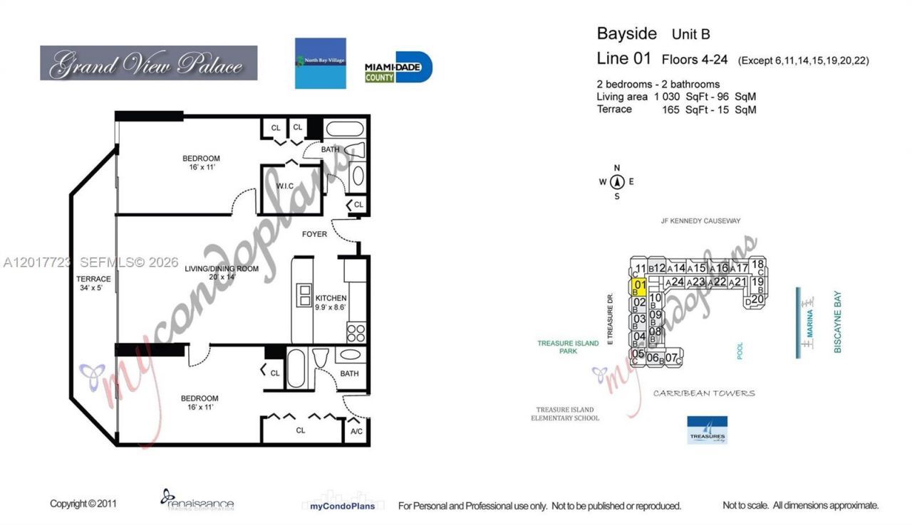 7601 E Treasure Dr , Unit 2001, North Bay Village, FL 33141 Photo