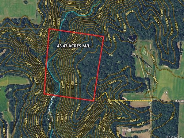 43 +/- Ac Hagedorn Lane, New Florence, MO 63363
