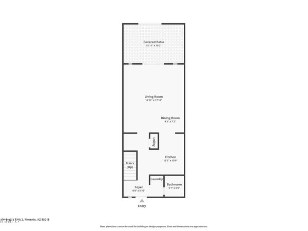 3702 E MONTEROSA Street, Unit 2, Phoenix, AZ 85018