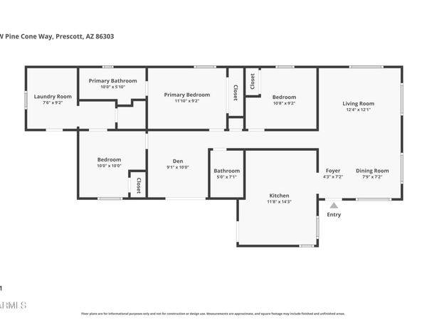 1626 W PINE CONE Way, Prescott, AZ 86303
