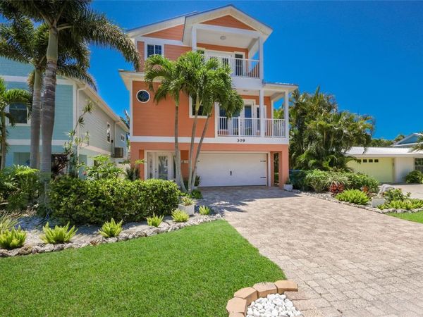 309 68TH STREET , BRADENTON BEACH, FL 34217