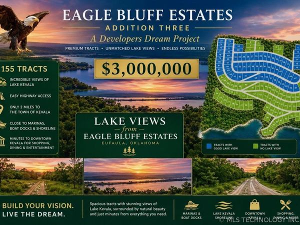 Eagle Bluff , Eufaula, OK 74432