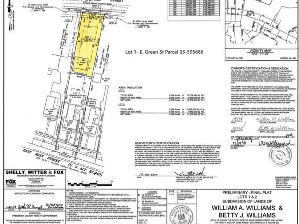 Lot 1 E GREEN STREET, MIDDLETOWN, MD 21769