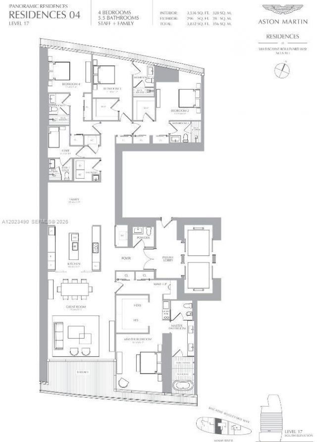 300 Biscayne Blvd Way , Unit 1704, Miami, FL 33131 Photo