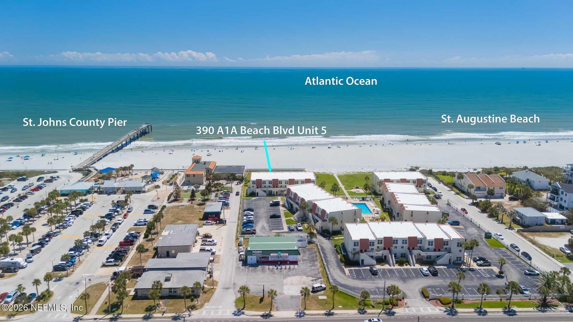 390 A1a Beach Boulevard, Unit 5, Saint Augustine Beach, FL 32080 Photo