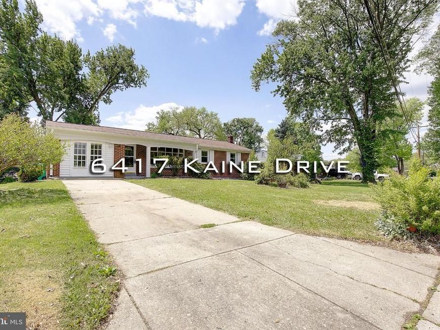 6417 Kaine Drive, Clinton, MD 20735 Main Photo