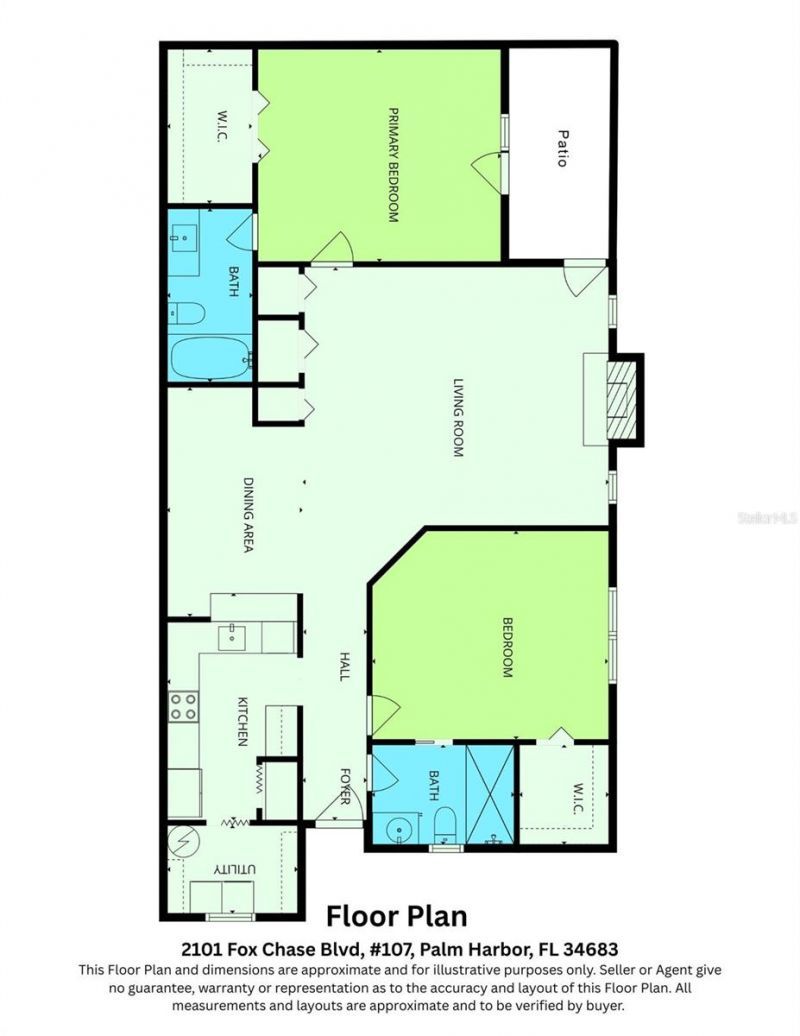 2101 Fox Chase Boulevard , Unit 107, Palm Harbor, FL 34683 Photo