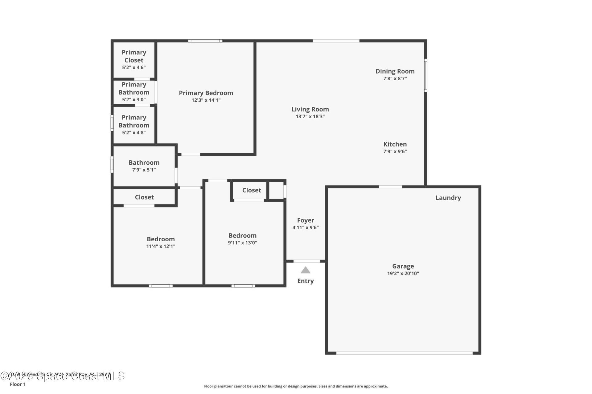 1569 Hayworth Circle Nw, Palm Bay, FL 32907 Photo