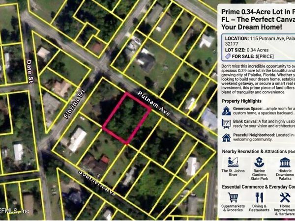 115 PUTNAM Avenue, Palatka, FL 32177