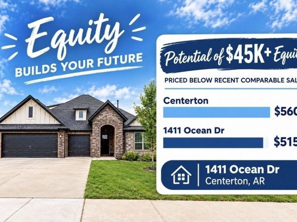 1411 Ocean Drive, Centerton, AR 72719