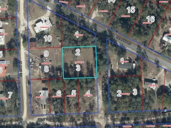 Lot 2&3 NE 95TH AVE , BRONSON, FL 32621