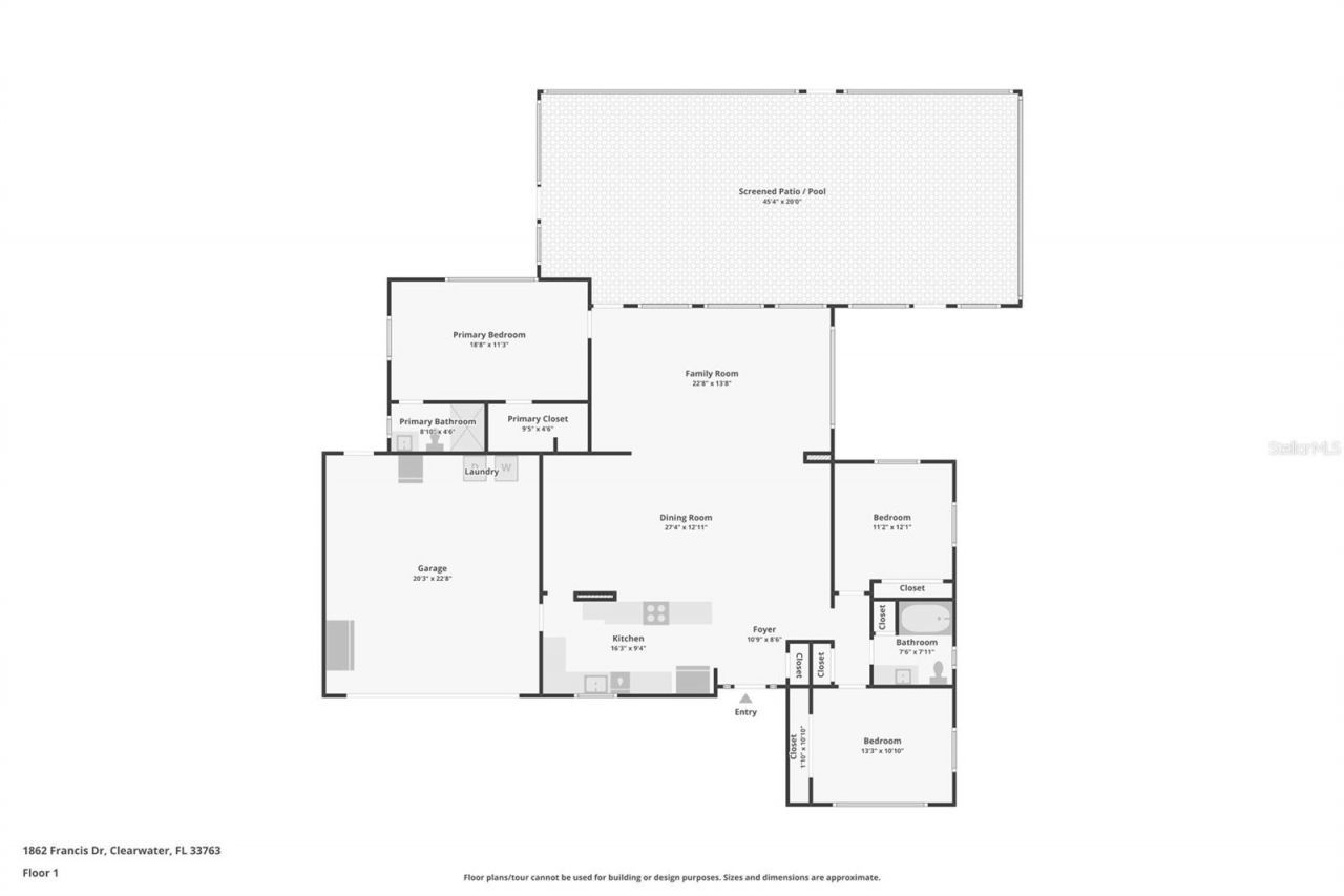 1862 Francis Drive, Clearwater, FL 33763 Photo