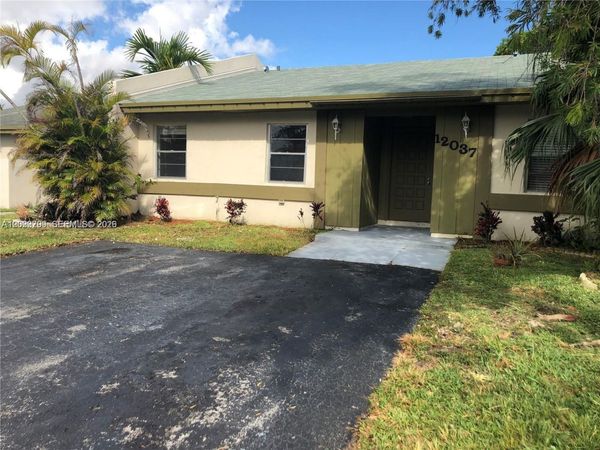 12037 SW 110th St Cir S , Unit 12037, Miami, FL 33186