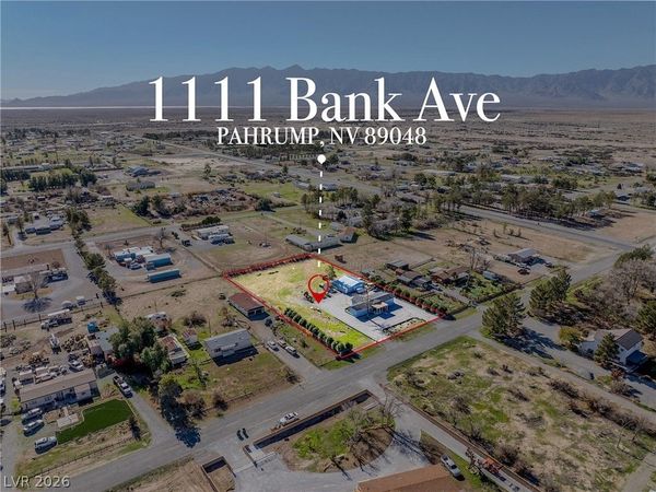 1111 Bank Avenue , Pahrump, NV 89048