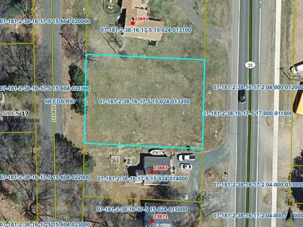 TBD Hwy 35 , Siren, WI 54872