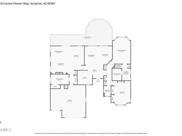 18741 N CACTUS FLOWER Way, Surprise, AZ 85387