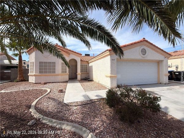 343 Mulberry Glen Drive , North Las Vegas, NV 89031