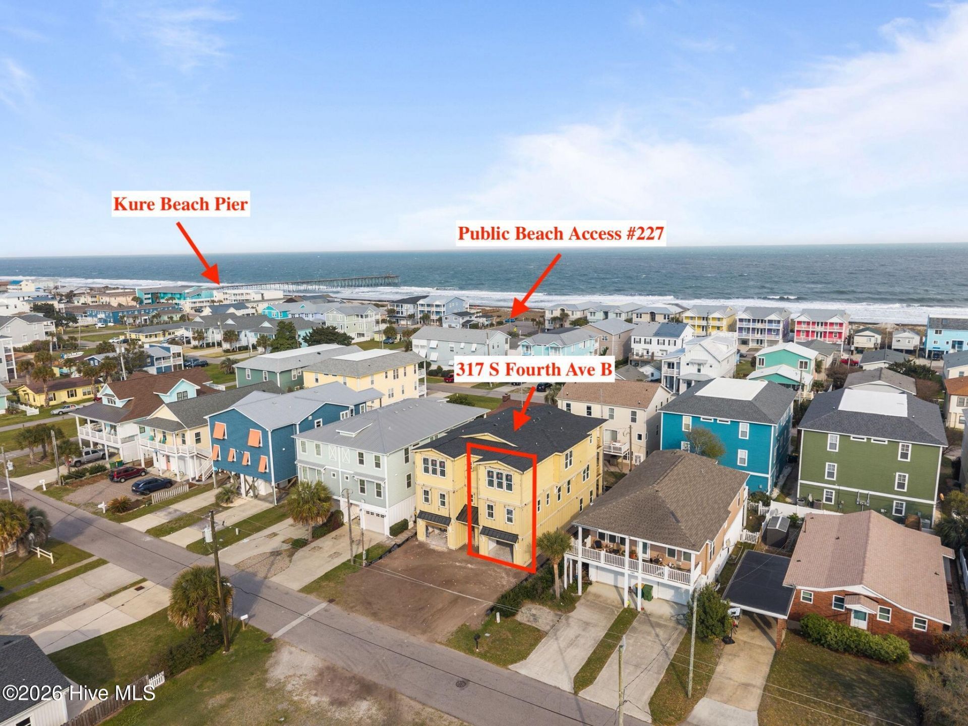 317 S Fourth Avenue, Unit B, Kure Beach, NC 28449 Main Photo