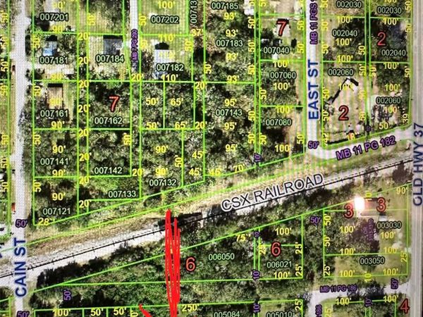 0 CAIN STREET , MULBERRY, FL 33860
