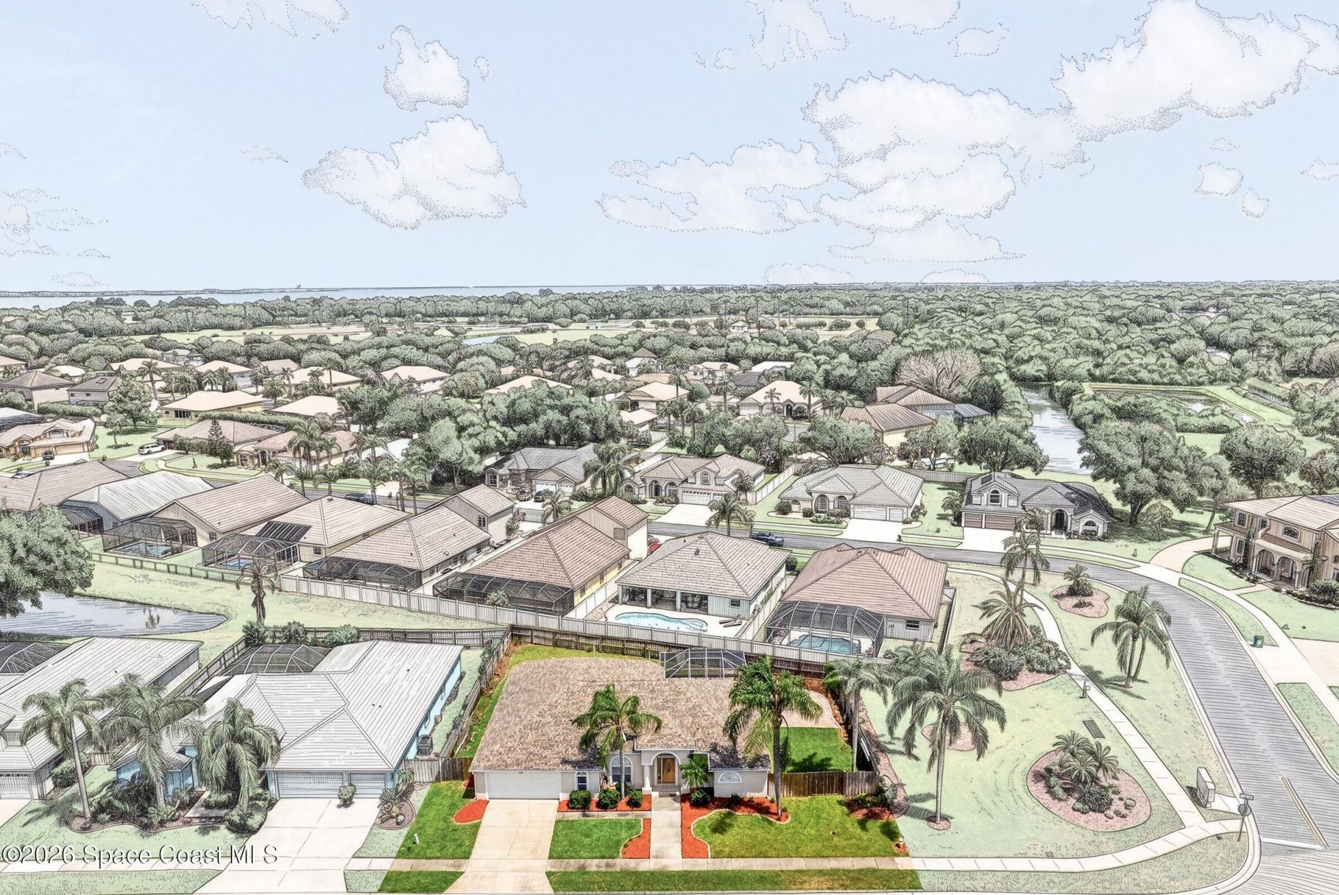 510 Sunset Lakes Drive, Merritt Island, FL 32953 Photo