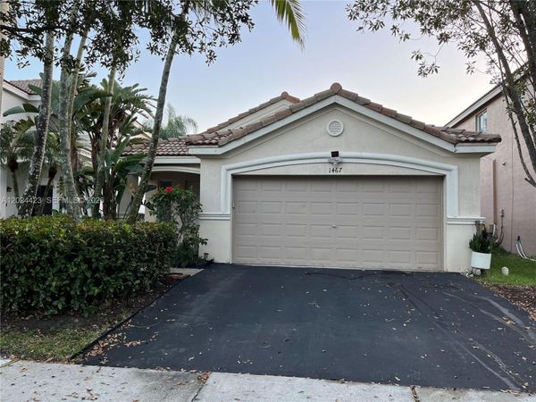 1467 Sunset Way , Unit 1467, Weston, FL 33327