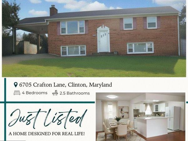 6705 CRAFTON LANE, CLINTON, MD 20735