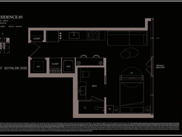 20 NE 11th St, Unit 3705, Miami, FL 33132