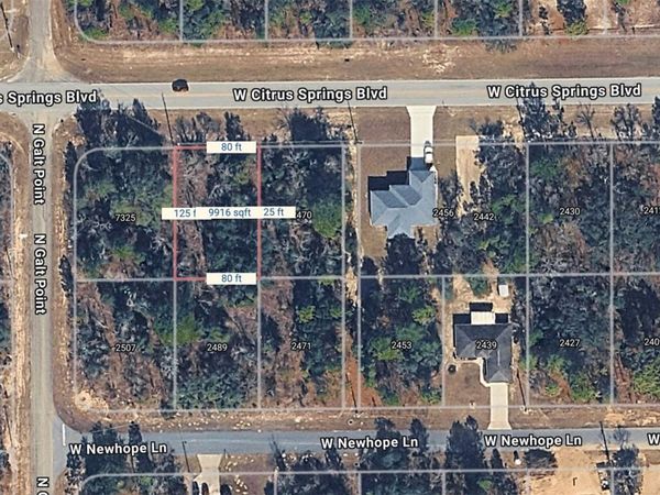 2488 W CITRUS SPRINGS BOULEVARD , CITRUS SPRINGS, FL 34434