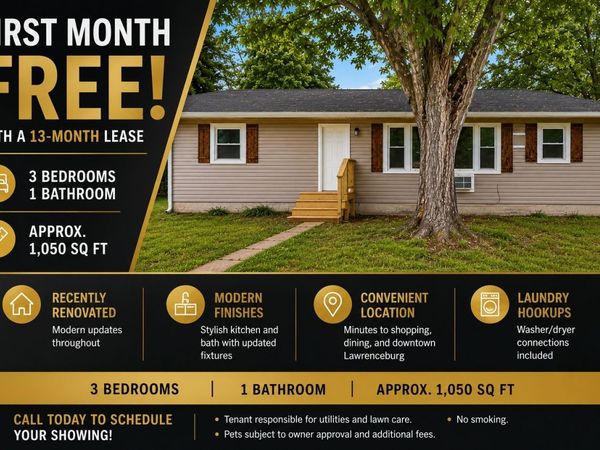 1100 Beckham Ave , Unit B, Lawrenceburg, TN 38464