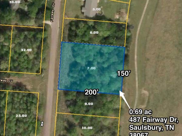 487 FAIRWAY DR, Saulsbury, TN 38067