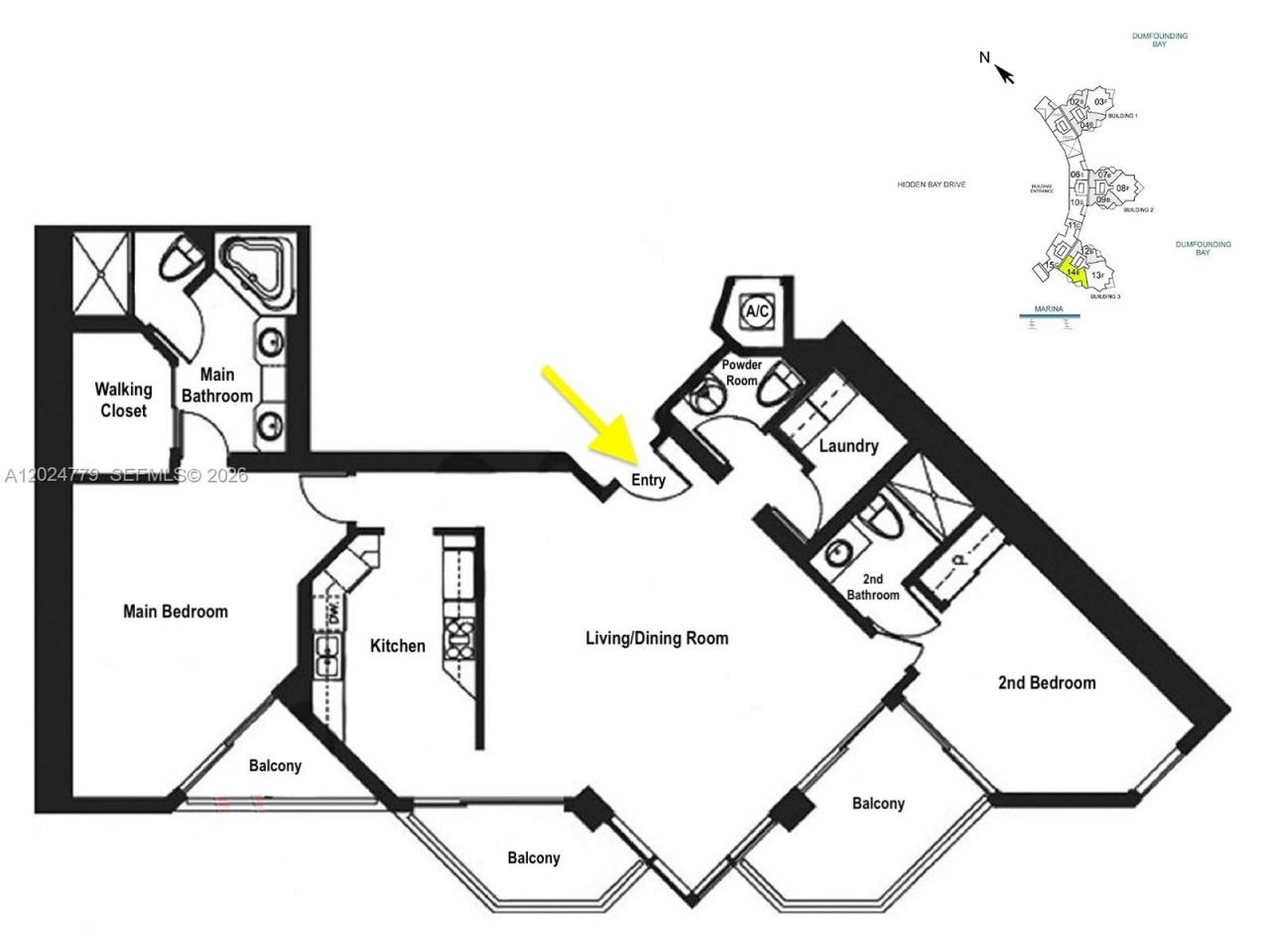 3370 Hidden Bay Dr , Unit 1814, Aventura, FL 33180 Photo