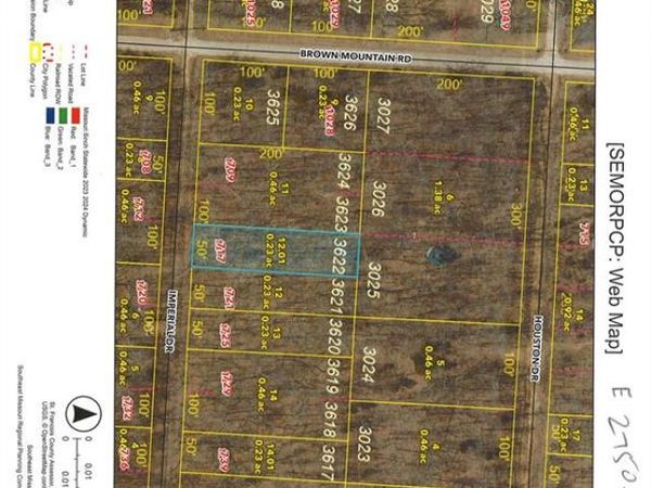 lot 3622 imperial , Bismarck, MO 63624