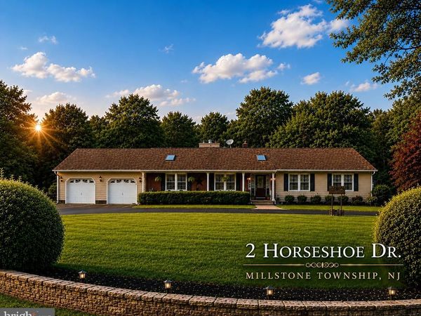 2 HORSESHOE DRIVE, MILLSTONE TOWNSHIP, NJ 08535