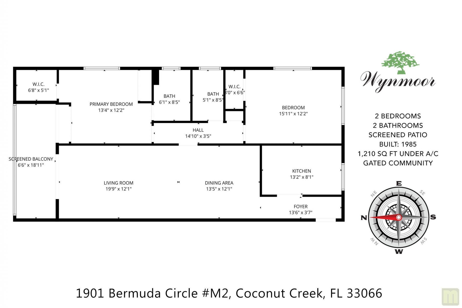1901 Bermuda Circle, Unit M2, Coconut Creek, FL 33066 Photo