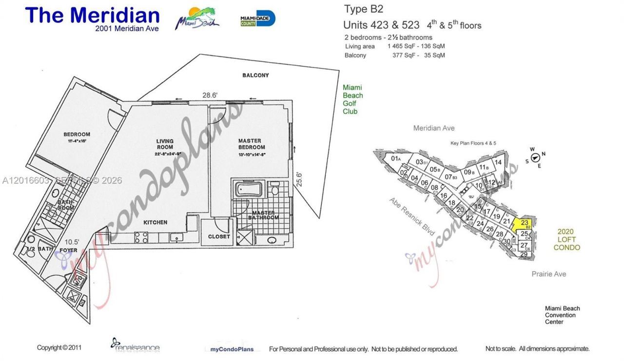 2001 Meridian Ave , Unit 523, Miami Beach, FL 33139 Photo