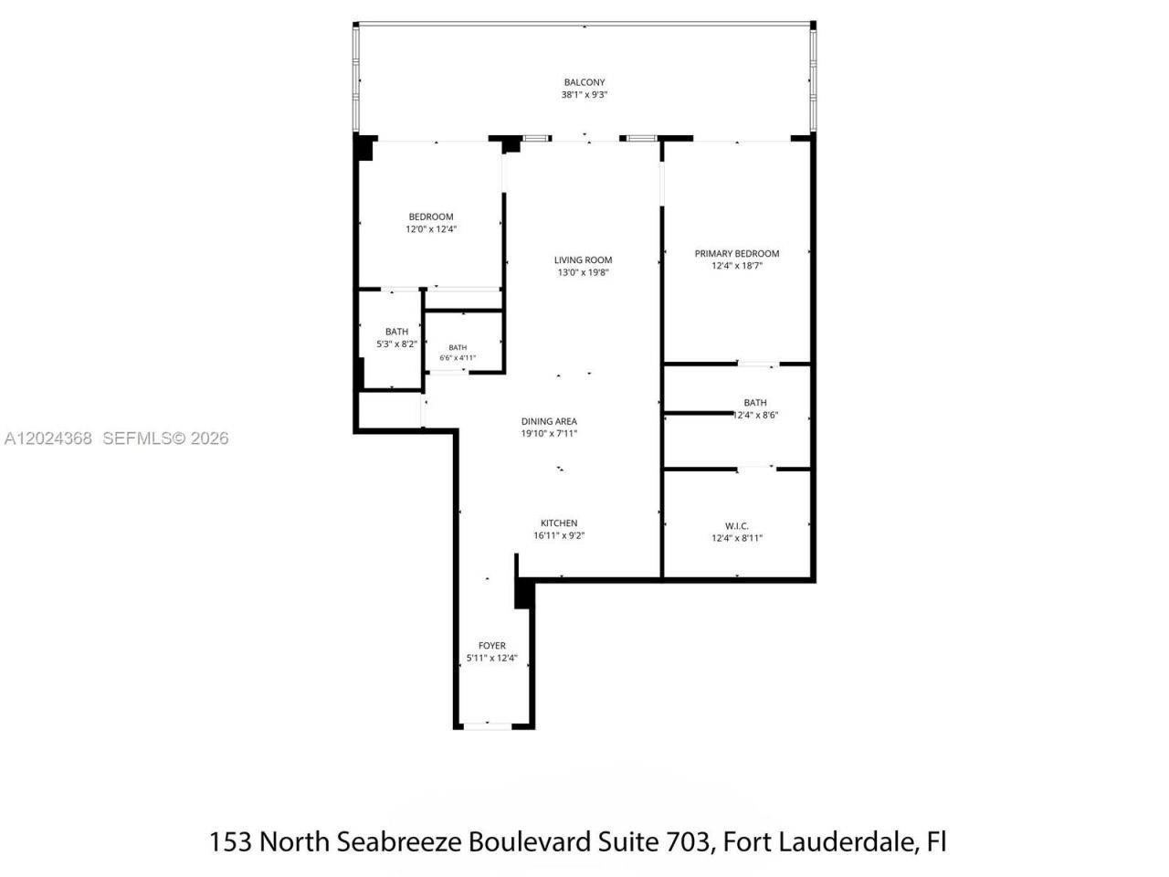 153 N Seabreeze Blvd , Unit 703, Fort Lauderdale, FL 33304 Photo